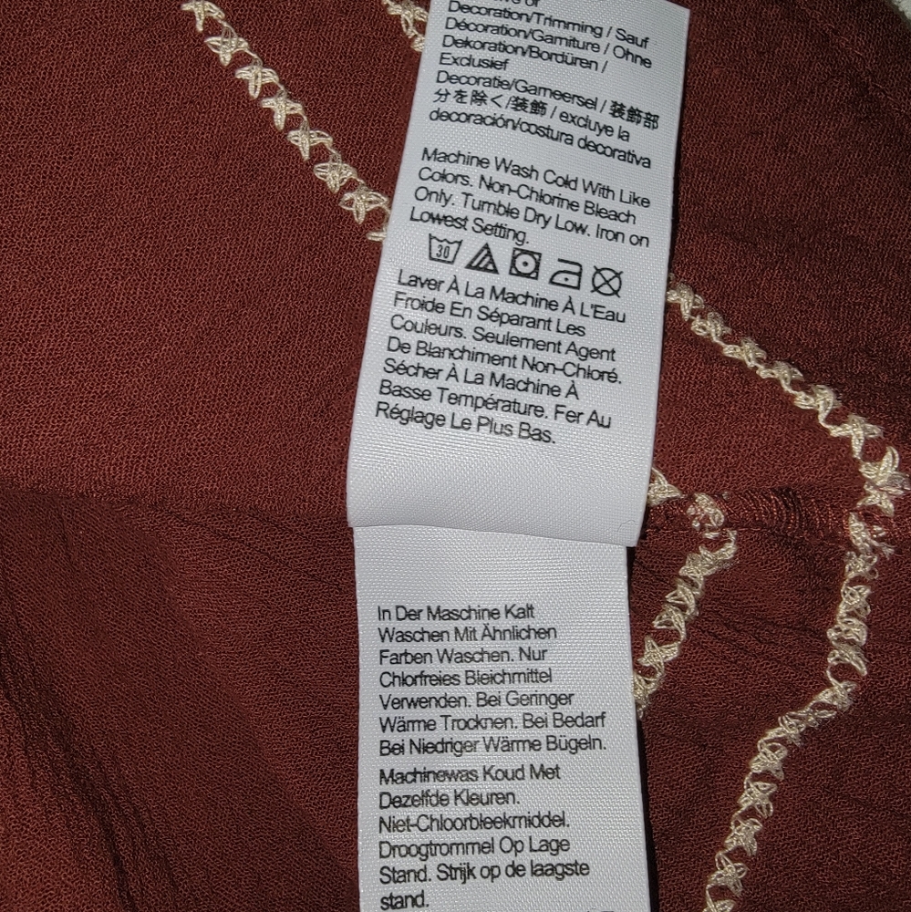 Madewell Faux Wrap Top Size XS - Picture 12 of 13